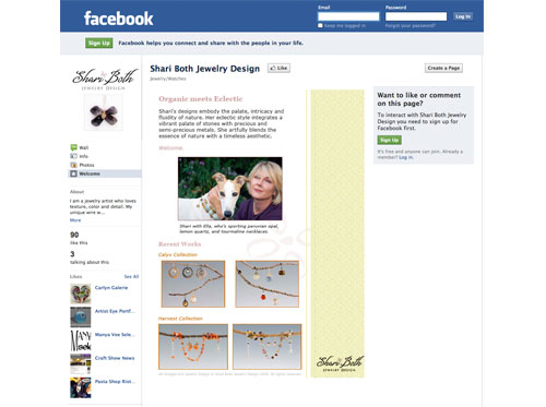 Shari Both Facebook Page